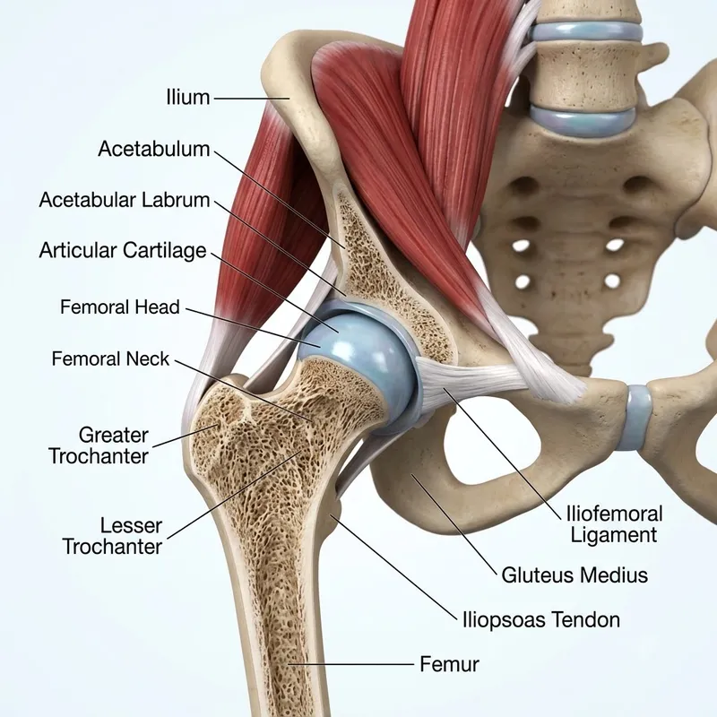 Hip Joint illustration